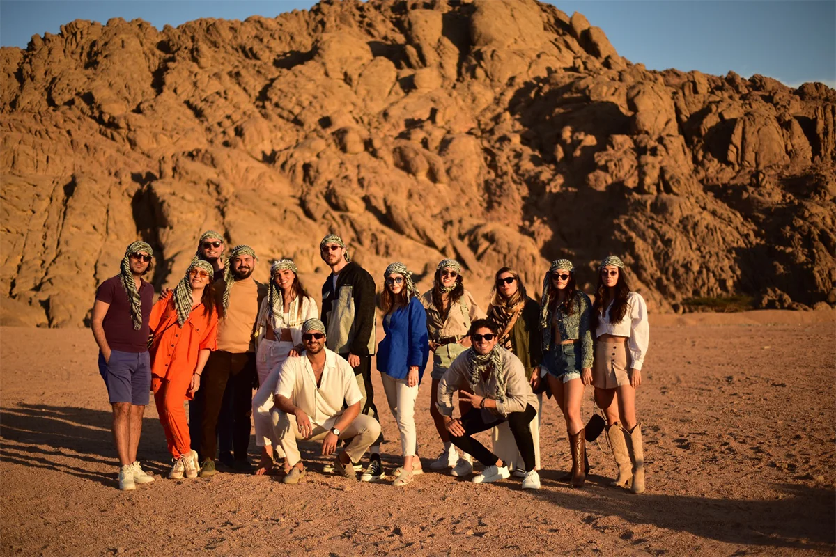 Türk Oyuncular Mısır’ın en ünlü tatil merkezinde buluştu